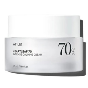 Заспокійливий крем для обличчя Anua Heartleaf 70% Intense Calming Cream, 50 мл